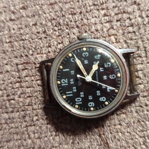 Timex military wind up